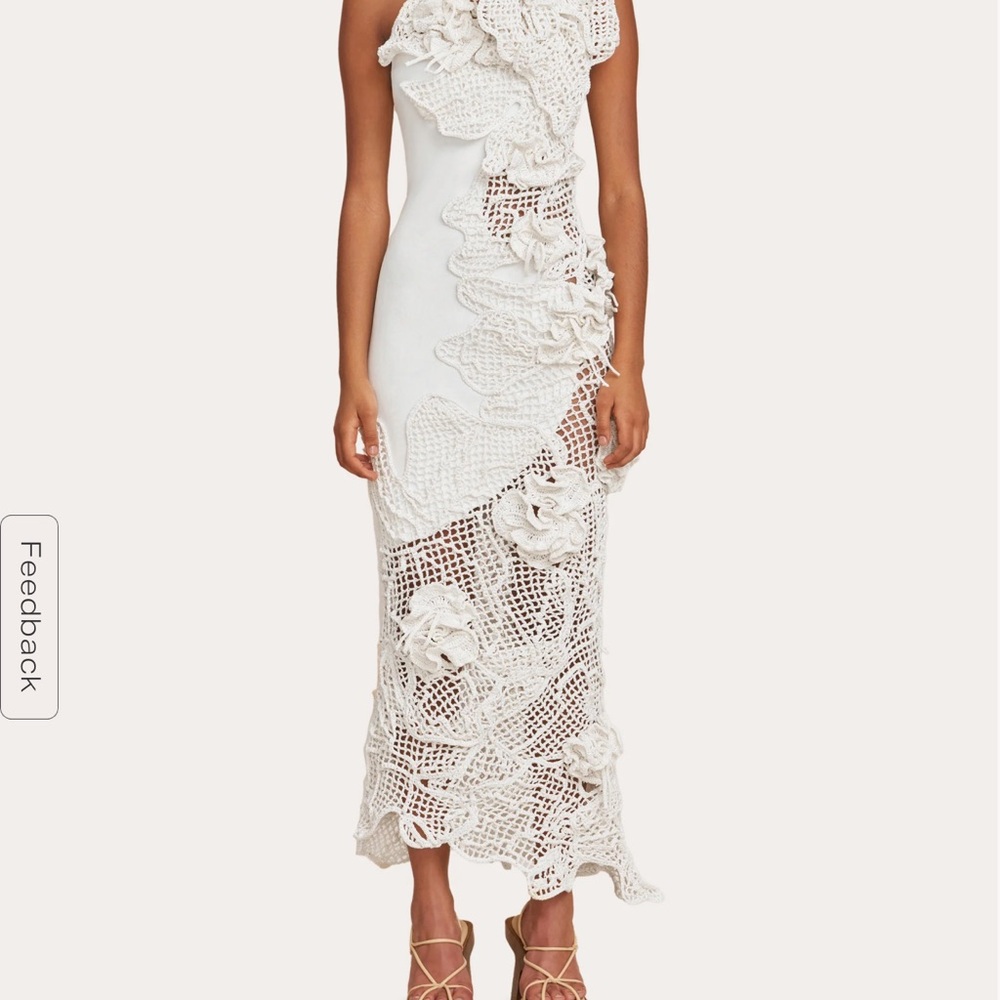 Cult Gaia Galla Crochet Gown